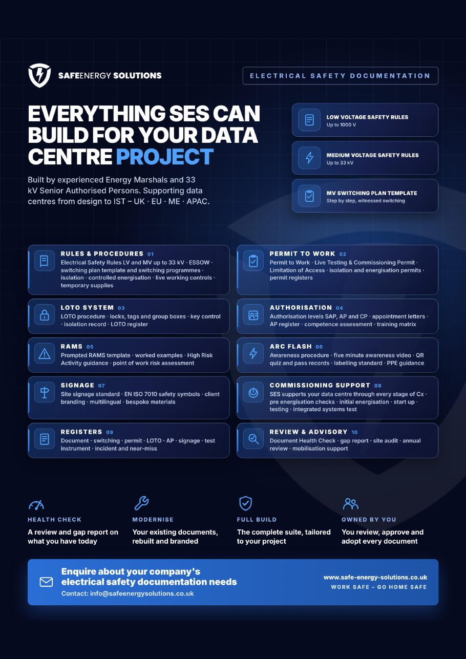 SES service: Everything SES can build for your data centre project